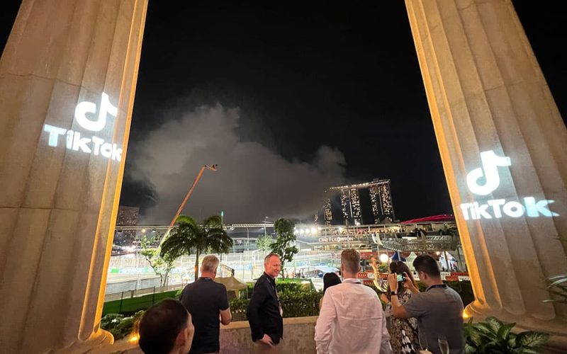 TikTok Sunday Race Day event in Singapore