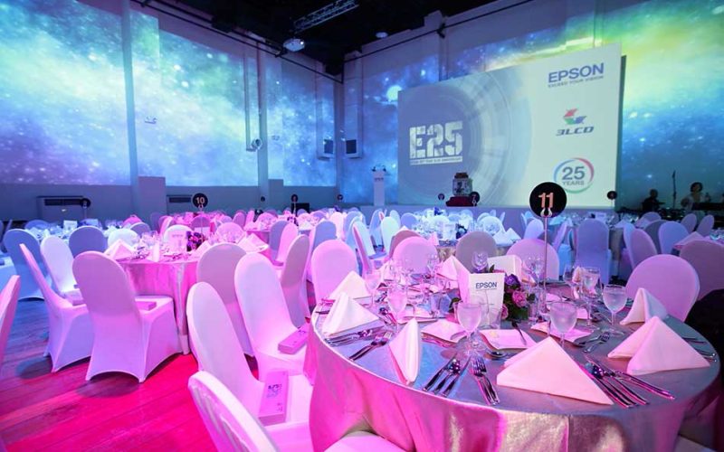 epson dinner event by events agency singapore